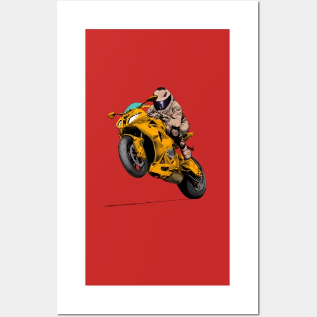 Motorrad Wall Art by sibosssr